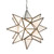 Worlds Away X-Large Frosted Star Chandelier
