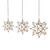 Worlds Away X-Large Frosted Star Chandelier