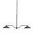 Amber Lewis x Four Hands Brecken Linear Chandelier - Dark Bronze Iron
