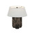 Amber Lewis x Four Hands Bremen Table Lamp - Rocky Brown Marble