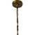 Amber Lewis x Four Hands Britmore Pendant - Aged Antique Brass Iron