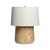 Amber Lewis x Four Hands Daxton Table Lamp - Light Mappa Burl