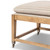 Amber Lewis x Four Hands Eleanor Accent Stool - Rodin Sand