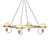 Amber Lewis x Four Hands Hockley Chandelier - Cream Glass