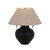 Amber Lewis x Four Hands Ziva Table Lamp - Matte Black Iron