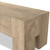 Four Hands Abaso Large Accent Bench - Whitewash Rustic Wormwood Oak