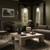 Four Hands Abaso Coffee Table - 55'' - Whitewash Rustic Wormwood Oak