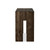 Four Hands Abaso Small Console Table - Ebony Rustic Wormwood Oak