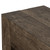 Four Hands Abaso Small Console Table - Ebony Rustic Wormwood Oak