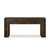 Four Hands Abaso Small Console Table - Ebony Rustic Wormwood Oak