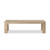 Four Hands Abaso Dining Table 108" - Whitewash Rustic Wormwood Oak