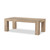 Four Hands Abaso Dining Table 86" - Whitewash Rustic Wormwood Oak