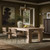 Four Hands Abaso Dining Table 86" - Whitewash Rustic Wormwood Oak