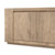 Four Hands Abaso Media Console - Whitewash Rustic Wormwood Oak