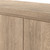 Four Hands Abaso Media Console - Whitewash Rustic Wormwood Oak