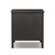 Four Hands Alessio Left Nightstand - Smoked Black