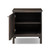 Four Hands Alessio Left Nightstand - Smoked Black