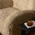 Four Hands Amelie Swivel Recliner - Beige Shearling