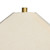 Four Hands Andros Table Lamp - White Travertine