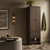 Four Hands Anthem Bath Storage - Satin Espresso Oak