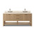 Four Hands Anthem Double Vanity - Satin Light Wash Oak
