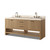 Four Hands Anthem Double Vanity - Satin Light Wash Oak