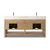 Four Hands Anthem Double Vanity - Satin Light Wash Oak