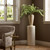 Four Hands Arati Pedestal - Aged White Concrete