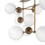 Four Hands Armstrong Small Linear Chandelier - Heritage Bronze Brass