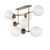 Four Hands Armstrong Small Linear Chandelier - Heritage Bronze Brass