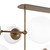 Four Hands Armstrong Linear Chandelier - Heritage Bronze Brass