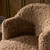 Four Hands Aurora Swivel Chair - Amber Shearling