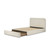 Four Hands Beckett Storage Bed - Crypton Nomad Snow - King
