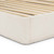 Four Hands Beckett Storage Bed - Crypton Nomad Snow - Queen