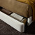 Four Hands Beckett Storage Bed - Crypton Nomad Snow - Queen