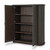 Four Hands Berlin Cabinet - Dark Green Lacquered Linen