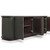 Four Hands Berlin Media Console - Dark Green Lacquered Linen