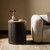 Four Hands Bertie End Table - Black Linen