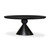 Four Hands Bibianna Oval Dining Table - Worn Black Parawood