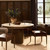 Four Hands Bourne Dining Table - Light Beige Travertine