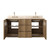 Four Hands Brookhurst Double Vanity - Satin Drifted Oak
