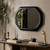 Four Hands Brystol Wall Mirror - Black Antique