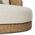 Four Hands Caney Outdoor Double Chaise - Vergo Cream