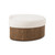 Four Hands Celeste Cocktail Ottoman - Crypton Nomad Snow