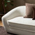 Four Hands Chantal Sofa - 95" - Crypton Nomad Snow