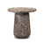 Four Hands Claire Outdoor End Table - Veined Brown Concrete