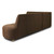 Four Hands Clemence Dining Banquette L Shape 111.5"  Left - Crypton Nomad Mushroom