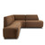 Four Hands Clemence Dining Banquette L Shape 111.5" - Right - Crypton Nomad Mushroom