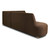 Four Hands Clemence Dining Banquette L Shape 111.5" - Right - Crypton Nomad Mushroom