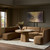 Four Hands Clemence Dining Banquette U Shape 128" - Crypton Nomad Mushroom